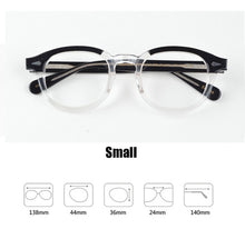 Load image into Gallery viewer, Johnny Depp Glasses Clip On Sunglasses Polarized Lens Acetate Frame Brand Vintage Sun Glasses men women Top Quality 003