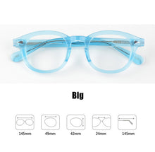 Load image into Gallery viewer, Johnny Depp Glasses Clip On Sunglasses Polarized Lens Acetate Frame Brand Vintage Sun Glasses men women Top Quality 003