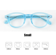 Load image into Gallery viewer, Johnny Depp Glasses Clip On Sunglasses Polarized Lens Acetate Frame Brand Vintage Sun Glasses men women Top Quality 003