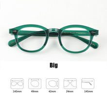 Load image into Gallery viewer, Johnny Depp Glasses Clip On Sunglasses Polarized Lens Acetate Frame Brand Vintage Sun Glasses men women Top Quality 003