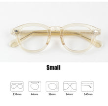 Load image into Gallery viewer, Johnny Depp Glasses Clip On Sunglasses Polarized Lens Acetate Frame Brand Vintage Sun Glasses men women Top Quality 003