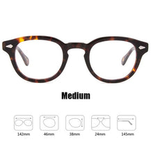 Load image into Gallery viewer, Johnny Depp Glasses Clip On Sunglasses Polarized Lens Acetate Frame Brand Vintage Sun Glasses men women Top Quality 003