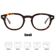 Load image into Gallery viewer, Johnny Depp Glasses Clip On Sunglasses Polarized Lens Acetate Frame Brand Vintage Sun Glasses men women Top Quality 003