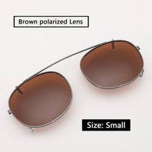 Load image into Gallery viewer, Johnny Depp Glasses Clip On Sunglasses Polarized Lens Acetate Frame Brand Vintage Sun Glasses men women Top Quality 003