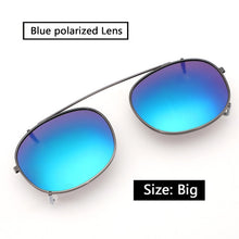 Load image into Gallery viewer, Johnny Depp Glasses Clip On Sunglasses Polarized Lens Acetate Frame Brand Vintage Sun Glasses men women Top Quality 003