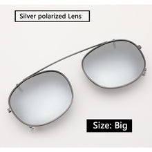 Load image into Gallery viewer, Johnny Depp Glasses Clip On Sunglasses Polarized Lens Acetate Frame Brand Vintage Sun Glasses men women Top Quality 003