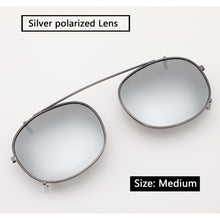 Load image into Gallery viewer, Johnny Depp Glasses Clip On Sunglasses Polarized Lens Acetate Frame Brand Vintage Sun Glasses men women Top Quality 003