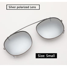 Load image into Gallery viewer, Johnny Depp Glasses Clip On Sunglasses Polarized Lens Acetate Frame Brand Vintage Sun Glasses men women Top Quality 003