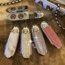 Load image into Gallery viewer, 2020 Hot Mini Lipstick Contact lens case temperament noble contact lens case travel glasses case as gift glasses case
