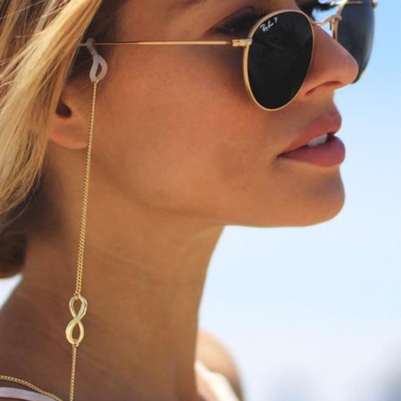 Lanyard For Glasses Infinite love Glasses Chain Fashion Glasses Strap Sunglasses Cords Casual Glasses Accessories DJ-158