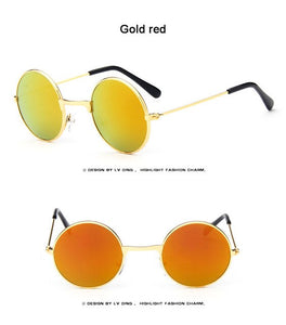 GUANGDU Fashion Retro Children's Okulary Sunglasses Kids Driving Cute Round Gafas Children UV400 Glasses Girl Boy Oculos De Sol