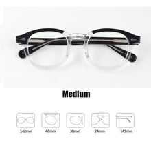 Load image into Gallery viewer, Johnny Depp Glasses Clip On Sunglasses Polarized Lens Acetate Frame Brand Vintage Sun Glasses men women Top Quality 003
