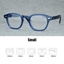 Load image into Gallery viewer, Johnny Depp Glasses Clip On Sunglasses Polarized Lens Acetate Frame Brand Vintage Sun Glasses men women Top Quality 003
