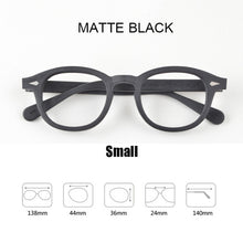 Load image into Gallery viewer, Johnny Depp Glasses Clip On Sunglasses Polarized Lens Acetate Frame Brand Vintage Sun Glasses men women Top Quality 003
