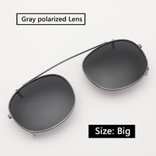 Load image into Gallery viewer, Johnny Depp Glasses Clip On Sunglasses Polarized Lens Acetate Frame Brand Vintage Sun Glasses men women Top Quality 003
