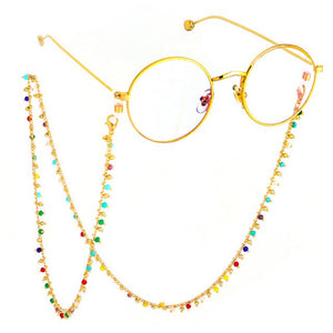 1PC Eyeglasses Chain Strap Rhinestone Beads Neck Cord Anti Slip Eyeglass Chains Sunglasses Hanging Neck Glasses Accessories