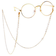 Load image into Gallery viewer, 1PC Eyeglasses Chain Strap Rhinestone Beads Neck Cord Anti Slip Eyeglass Chains Sunglasses Hanging Neck Glasses Accessories
