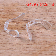 Load image into Gallery viewer, 1pair Silicone U Shape Nose Pad Glasses Accessories PVC Non-slip Sunglasses Pads Support Reading Glasses Eyewear Anti-skid
